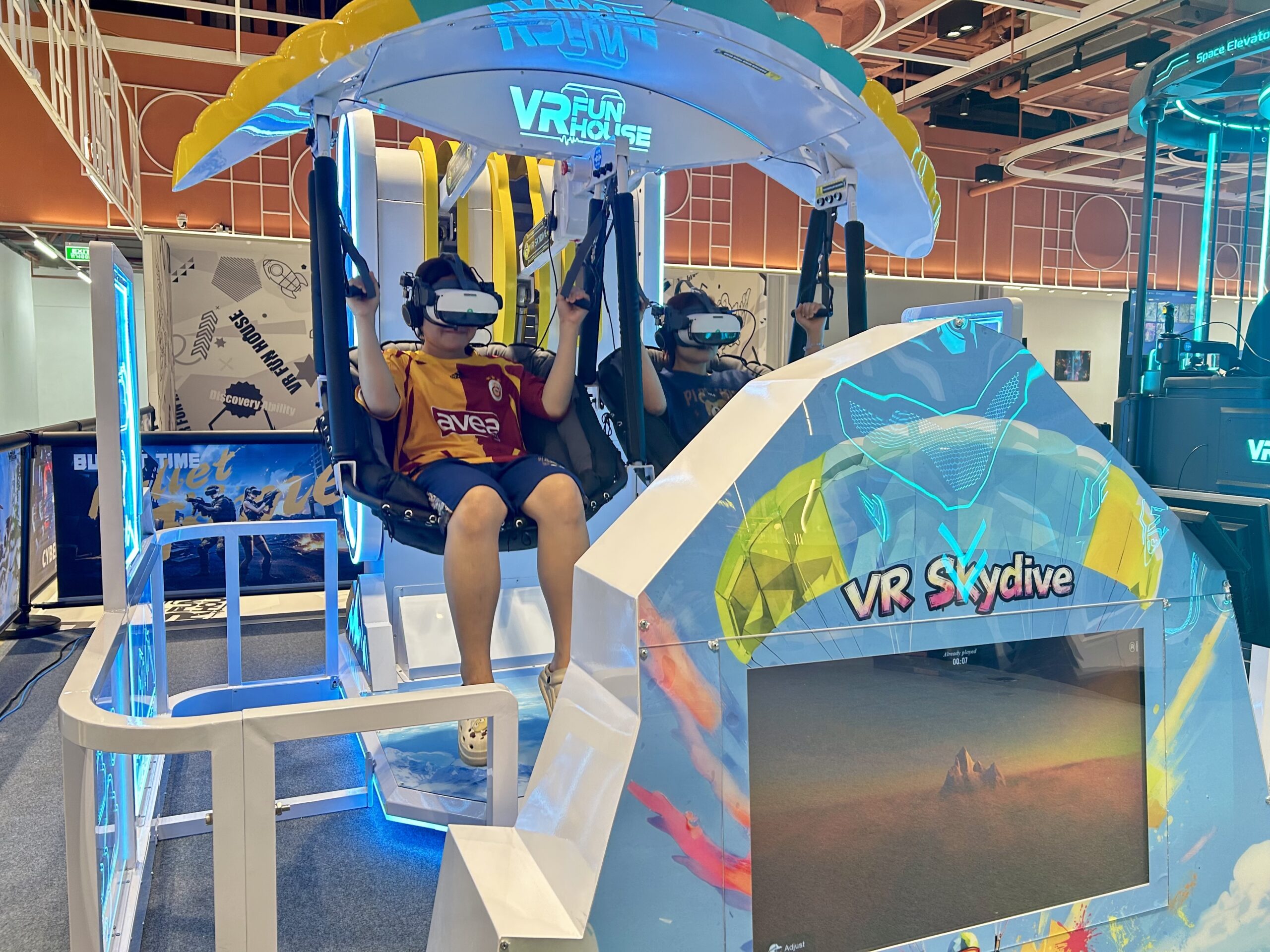 VR Skydive at VR Fun House Bangkok