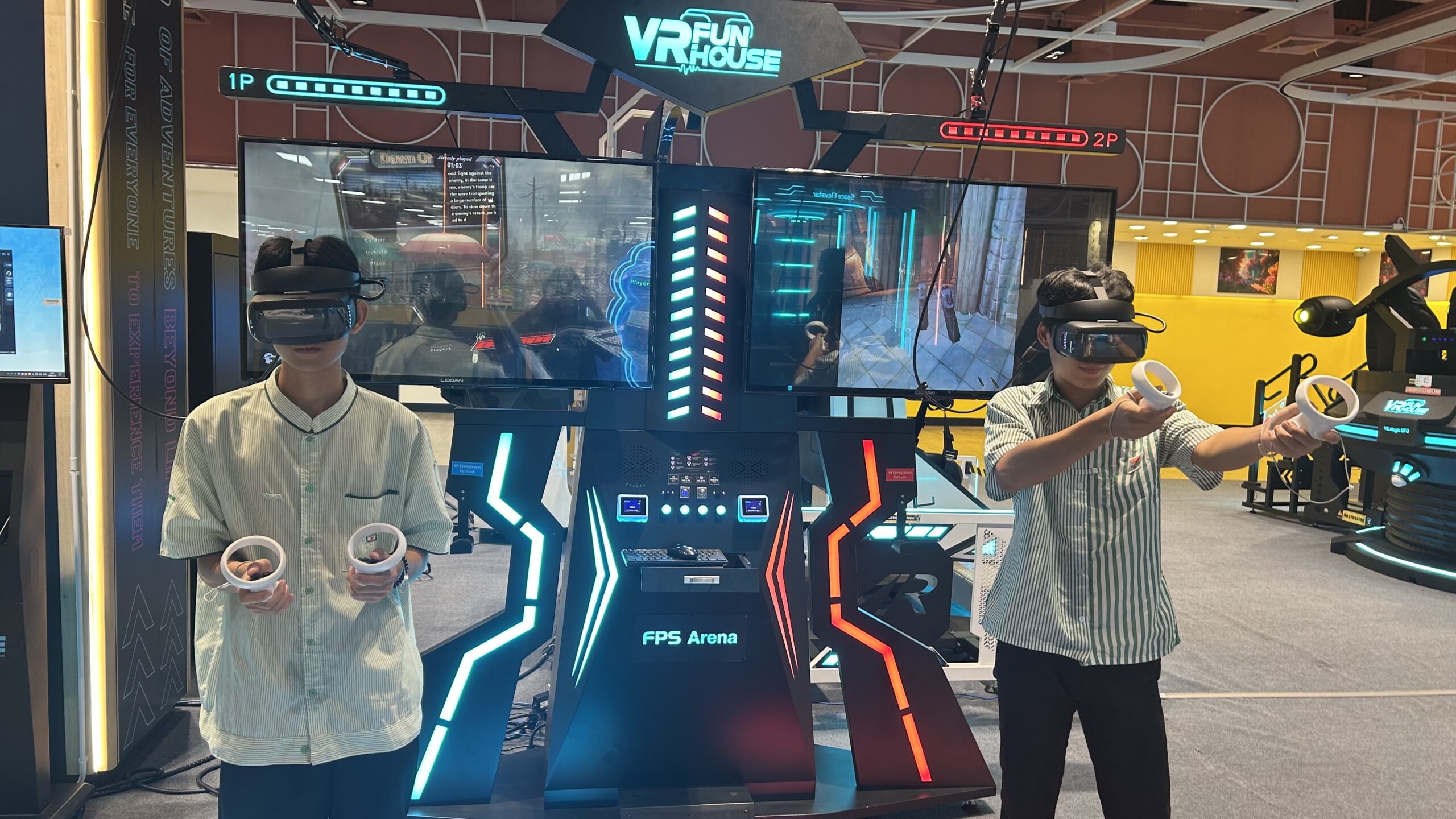 VR FPS Arena at VR Fun House Bangkok