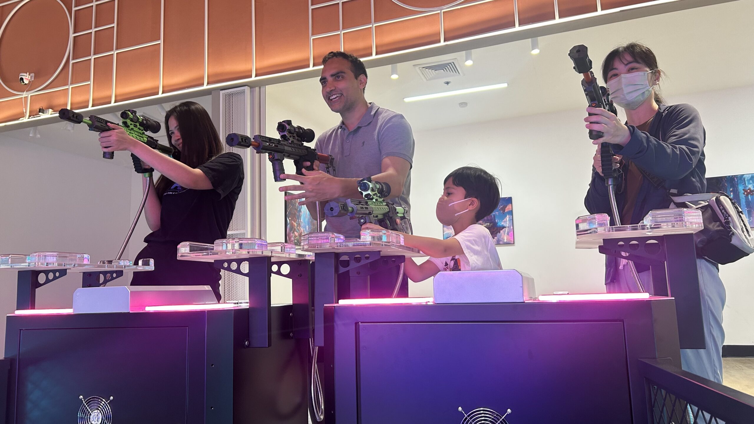 VR Shooting Gallery at VR Fun House